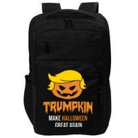 Trumpkin Make Halloween Great Again Funny Pro Trump Impact Tech Backpack