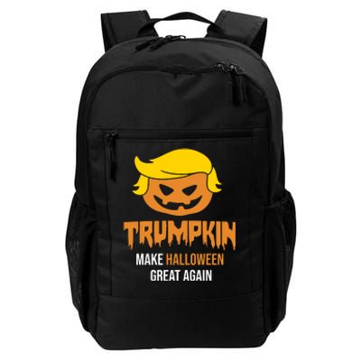 Trumpkin Make Halloween Great Again Funny Pro Trump Daily Commute Backpack