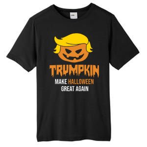 Trumpkin Make Halloween Great Again Funny Pro Trump Tall Fusion ChromaSoft Performance T-Shirt