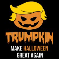 Trumpkin Make Halloween Great Again Funny Pro Trump Bucket Hat