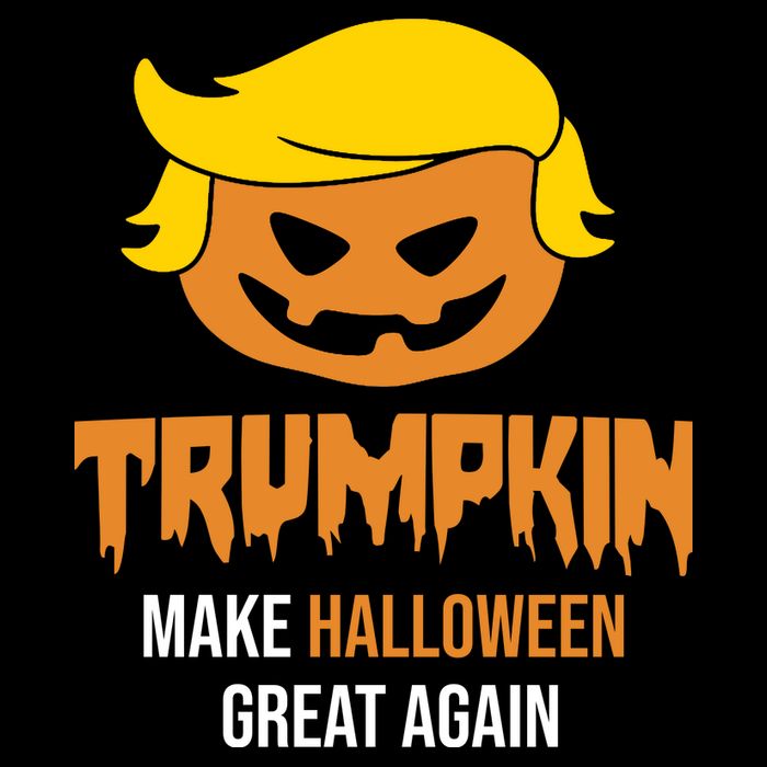 Trumpkin Make Halloween Great Again Funny Pro Trump Bucket Hat