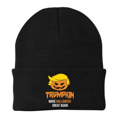 Trumpkin Make Halloween Great Again Funny Pro Trump Beanie