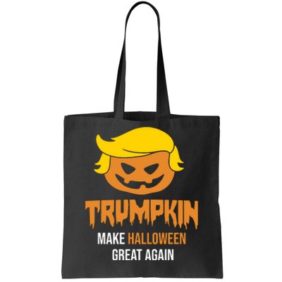 Trumpkin Make Halloween Great Again Funny Pro Trump Tote Bag