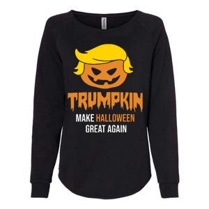 Trumpkin Make Halloween Great Again Funny Pro Trump Womens California Wash Sweatshirt