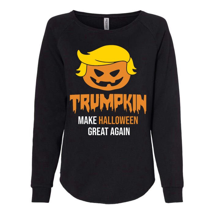 Trumpkin Make Halloween Great Again Funny Pro Trump Womens California Wash Sweatshirt