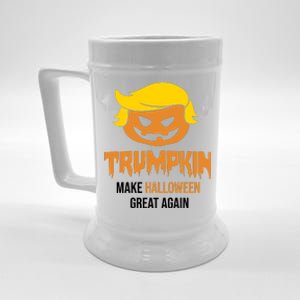 Trumpkin Make Halloween Great Again Funny Pro Trump Beer Stein