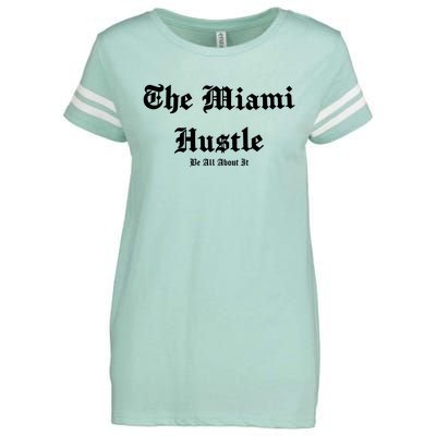 The Miami Hustle Enza Ladies Jersey Football T-Shirt