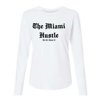 The Miami Hustle Womens Cotton Relaxed Long Sleeve T-Shirt