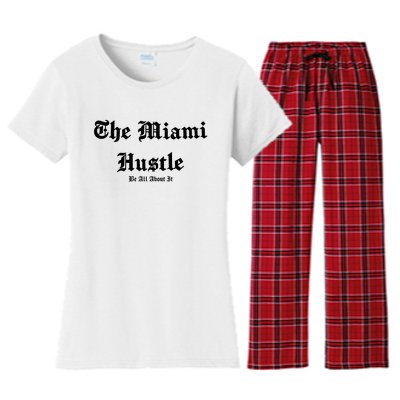 The Miami Hustle Women's Flannel Pajama Set