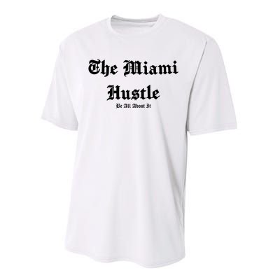 The Miami Hustle Performance Sprint T-Shirt