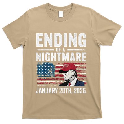 Trump Merchandise Inauguration 2025 Ending Of A Nightmare T-Shirt
