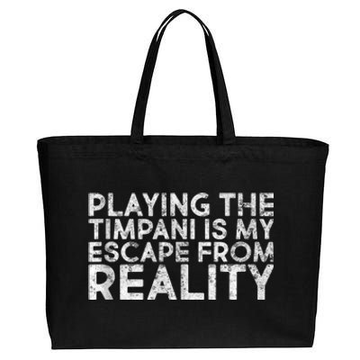 Timpani Musical Instrument Timpani Drum Timpani Players Cotton Canvas Jumbo Tote