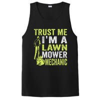 Trust Me IM A Lawn Mower Mechanic Funny Gardening Father PosiCharge Competitor Tank