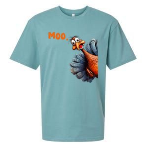 Turkey Moo IM A Cow Sueded Cloud Jersey T-Shirt