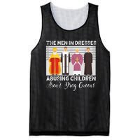 The Men In Dresses Abusing Children Arent Drag Queens Mesh Reversible Basketball Jersey Tank