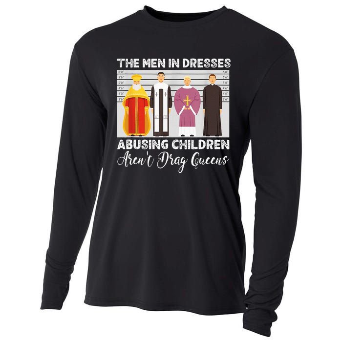 The Men In Dresses Abusing Children Arent Drag Queens Cooling Performance Long Sleeve Crew