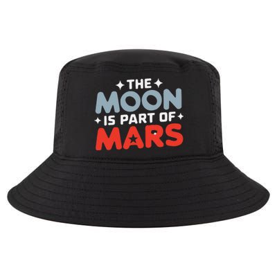 The Moon Is Part Of Mars Cool Comfort Performance Bucket Hat