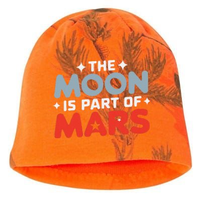 The Moon Is Part Of Mars Kati - Camo Knit Beanie