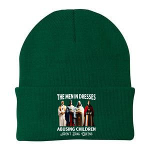 The Men In Dresses Abusing Children Arent Drag Queens Knit Cap Winter Beanie