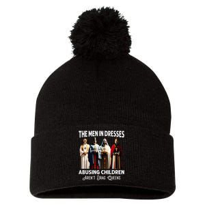 The Men In Dresses Abusing Children Arent Drag Queens Pom Pom 12in Knit Beanie