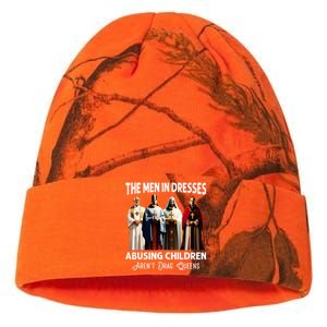 The Men In Dresses Abusing Children Arent Drag Queens Kati Licensed 12" Camo Beanie