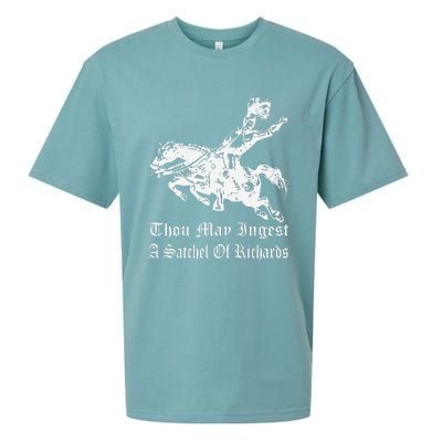 Thou May Ingest A Satchel Of Richards Sueded Cloud Jersey T-Shirt