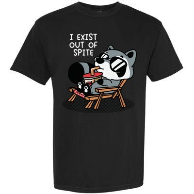The Mandatoryfunday I Exit Out Of Spite Garment-Dyed Heavyweight T-Shirt