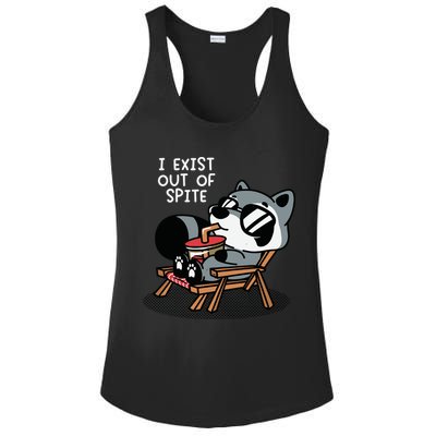 The Mandatoryfunday I Exit Out Of Spite Ladies PosiCharge Competitor Racerback Tank