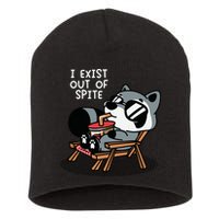 The Mandatoryfunday I Exit Out Of Spite Short Acrylic Beanie