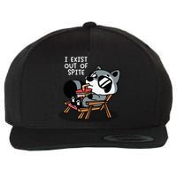 The Mandatoryfunday I Exit Out Of Spite Wool Snapback Cap