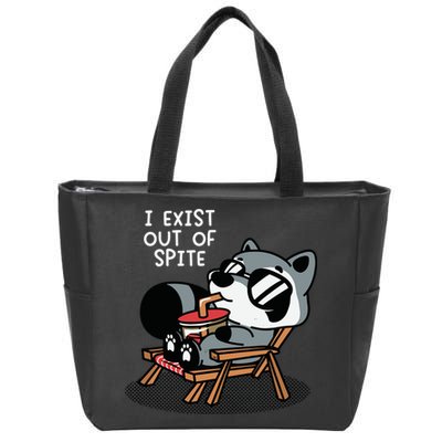 The Mandatoryfunday I Exit Out Of Spite Zip Tote Bag