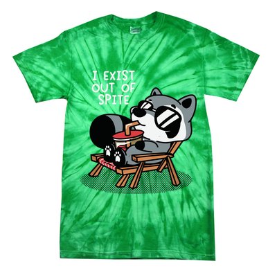 The Mandatoryfunday I Exit Out Of Spite Tie-Dye T-Shirt