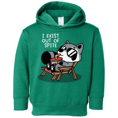 The Mandatoryfunday I Exit Out Of Spite Toddler Hoodie