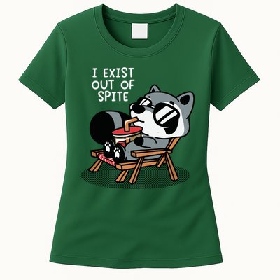 The Mandatoryfunday I Exit Out Of Spite Womens T-Shirt