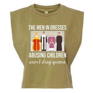 The Men In Dresses Abusing Children Aren't Drag Queens Garment-Dyed Women's Muscle Tee