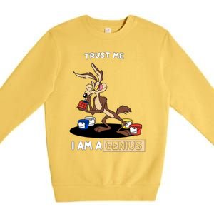 Trust Me I Am A Genius Premium Crewneck Sweatshirt