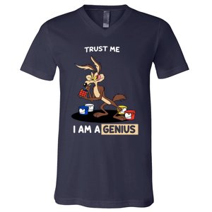 Trust Me I Am A Genius V-Neck T-Shirt