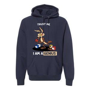 Trust Me I Am A Genius Premium Hoodie