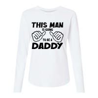 This Man Is Going To Be A Daddy Womens Cotton Relaxed Long Sleeve T-Shirt