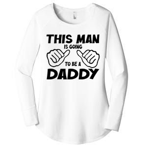 This Man Is Going To Be A Daddy Women's Perfect Tri Tunic Long Sleeve Shirt