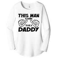 This Man Is Going To Be A Daddy Women's Perfect Tri Tunic Long Sleeve Shirt