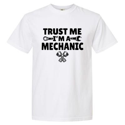 Trust Me I'm A Bike Mechanic Garment-Dyed Heavyweight T-Shirt