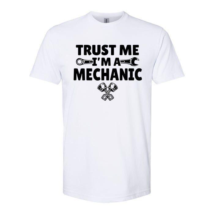 Trust Me I'm A Bike Mechanic Softstyle® CVC T-Shirt