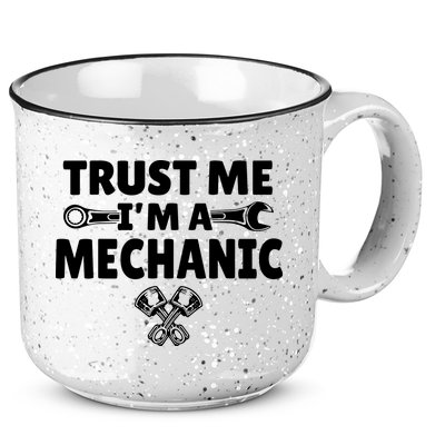 Trust Me I'm A Bike Mechanic 15oz Campfire Ceramic Mug