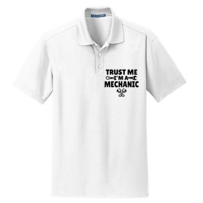 Trust Me I'm A Bike Mechanic Dry Zone Grid Polo