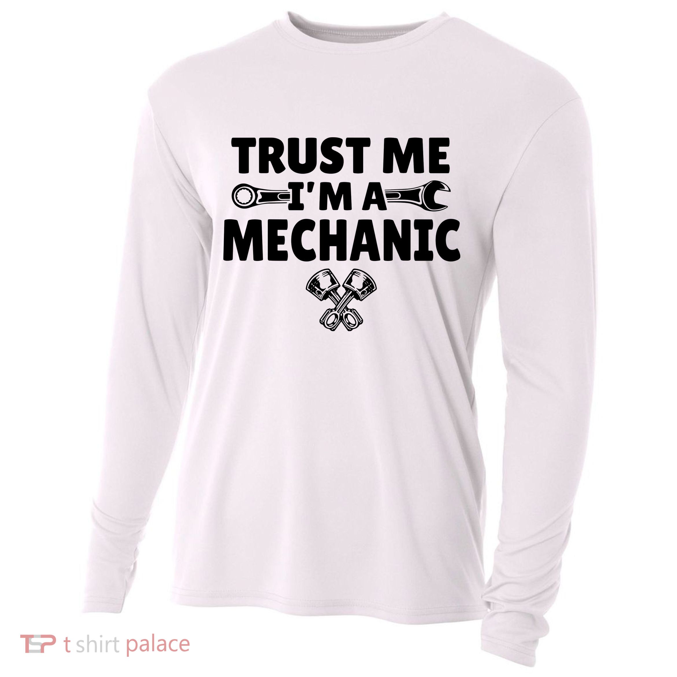 Trust Me I'm A Bike Mechanic Cooling Performance Long Sleeve Crew