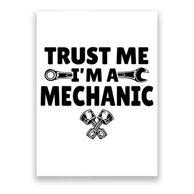 Trust Me I'm A Bike Mechanic Poster