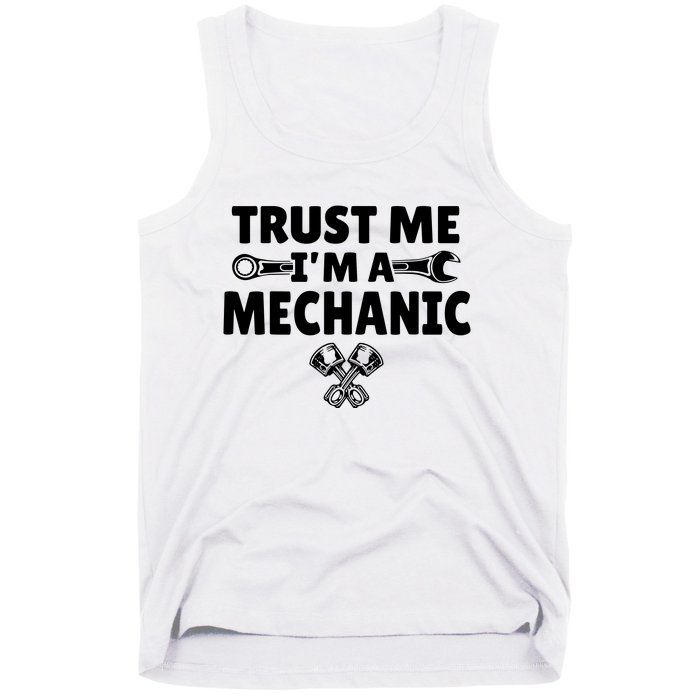 Trust Me I'm A Bike Mechanic Tank Top