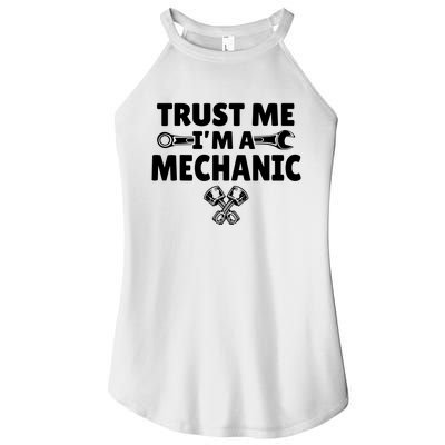 Trust Me I'm A Bike Mechanic Women's Perfect Tri Rocker Tank