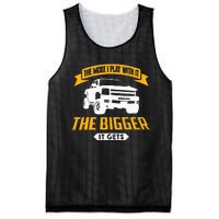 The More I Play With It The Bigger It Gets Lifted Truck Mesh Reversible Basketball Jersey Tank